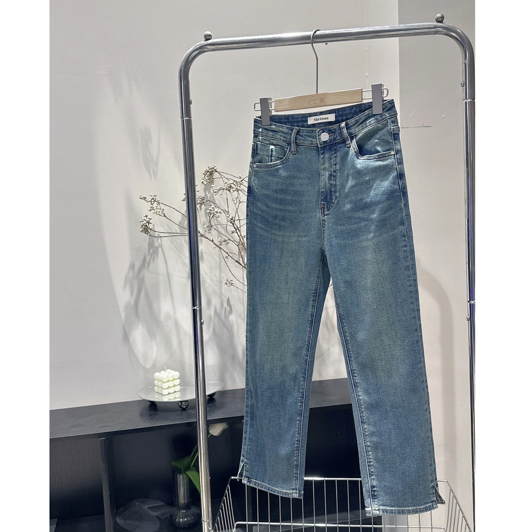 【6620】玛克图家 莱赛尔 弹力九分烟管裤 柔软舒适