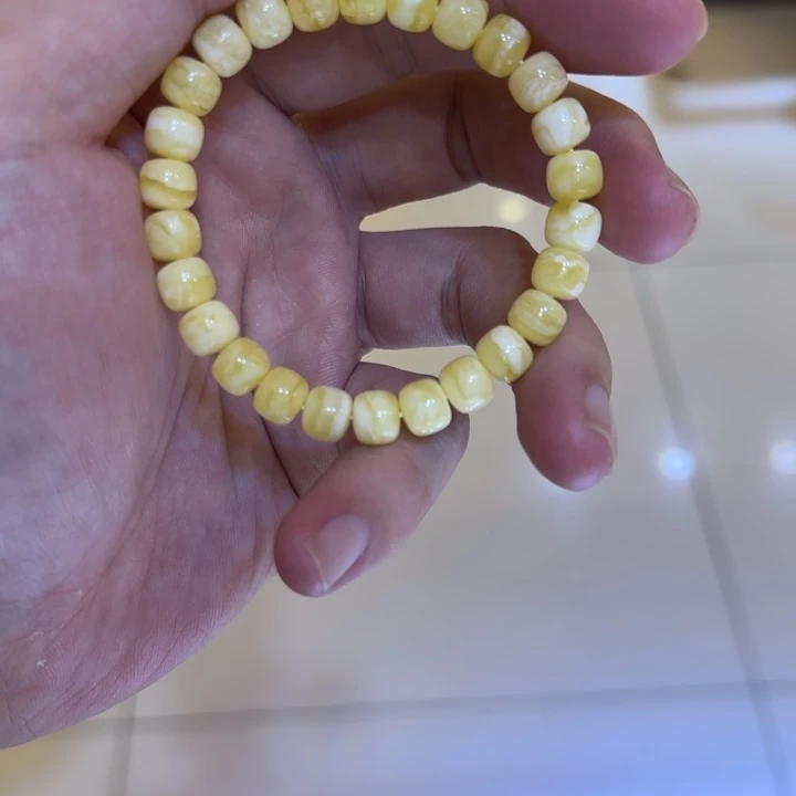 手链琥珀未镶嵌蜜蜡