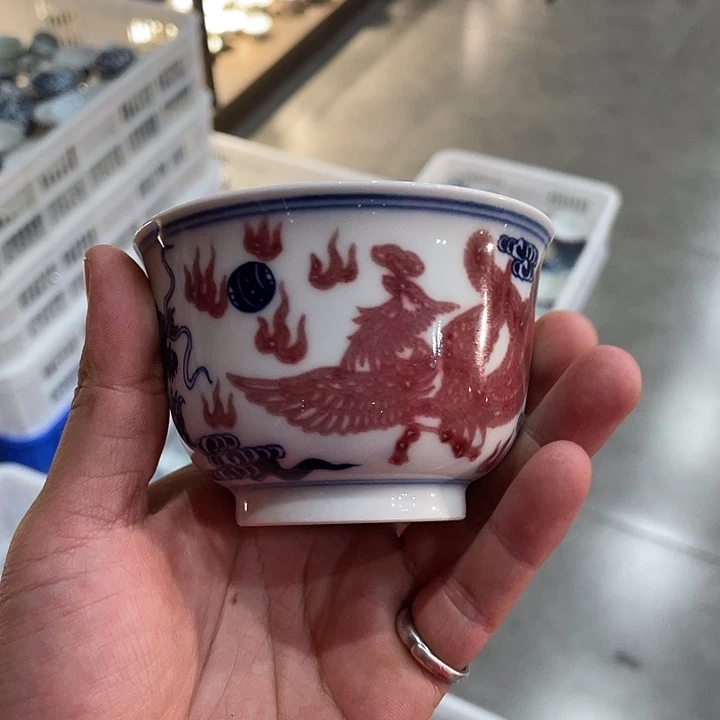 瓷摆件景德镇陶瓷老陶