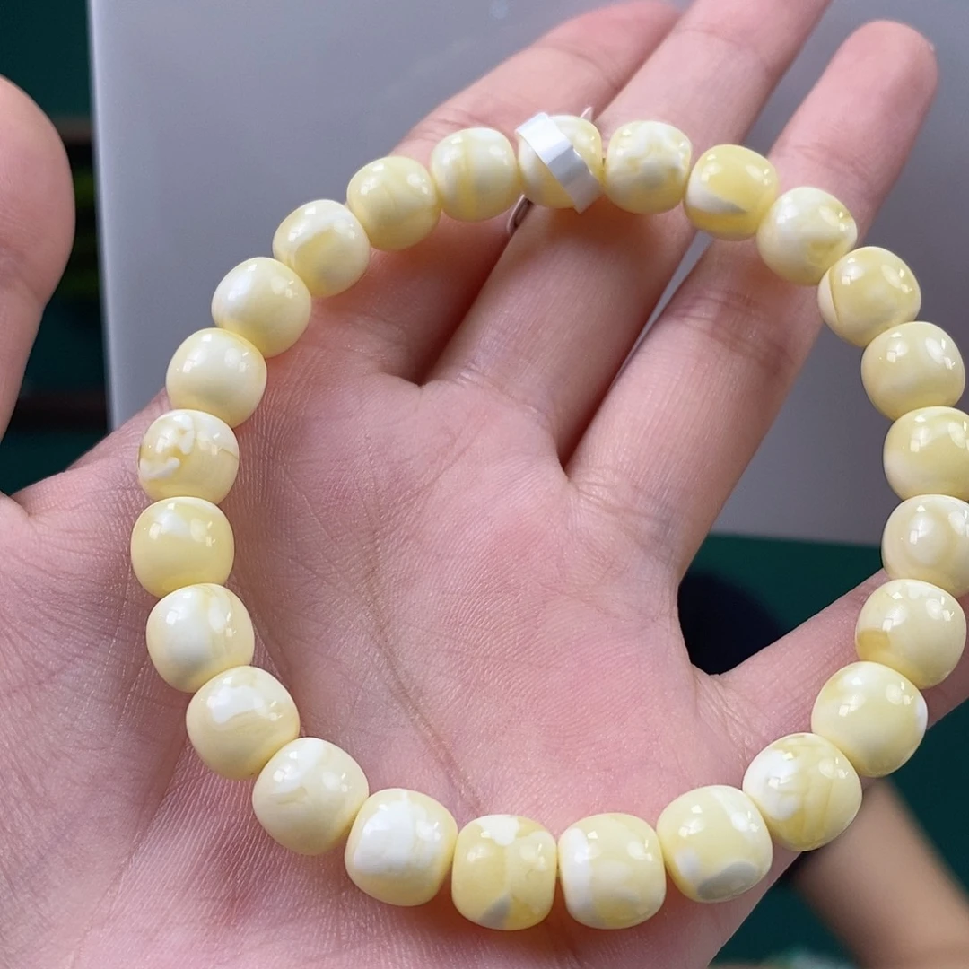 宝***贝蜜蜡未镶嵌手链123566