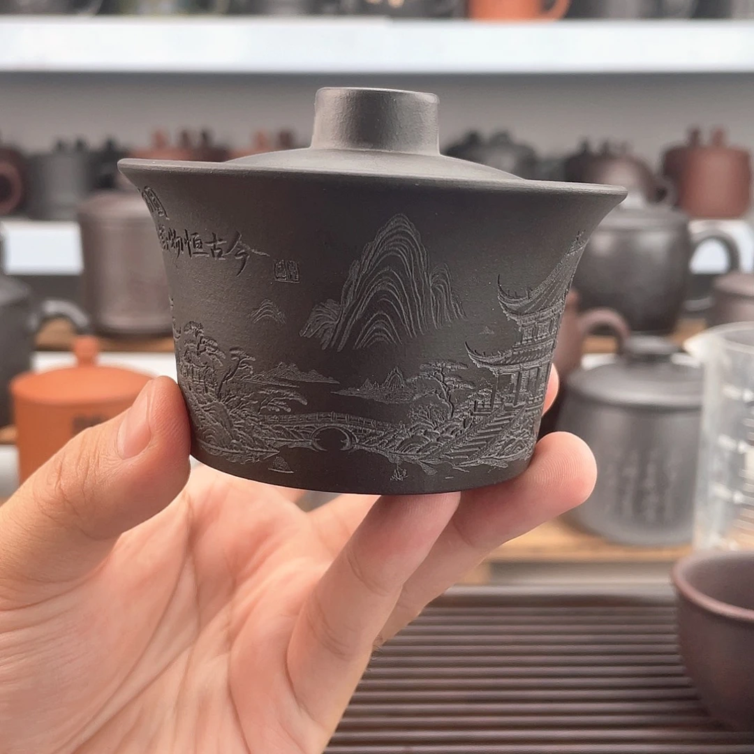 紫砂茶杯高端紫砂茶具套装