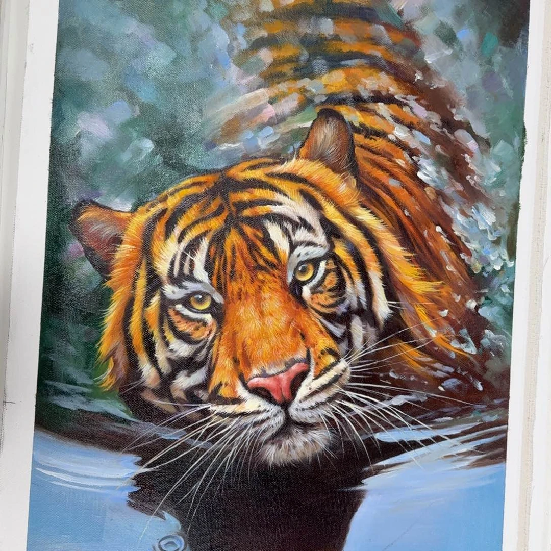 油画加油加油努力加油加油