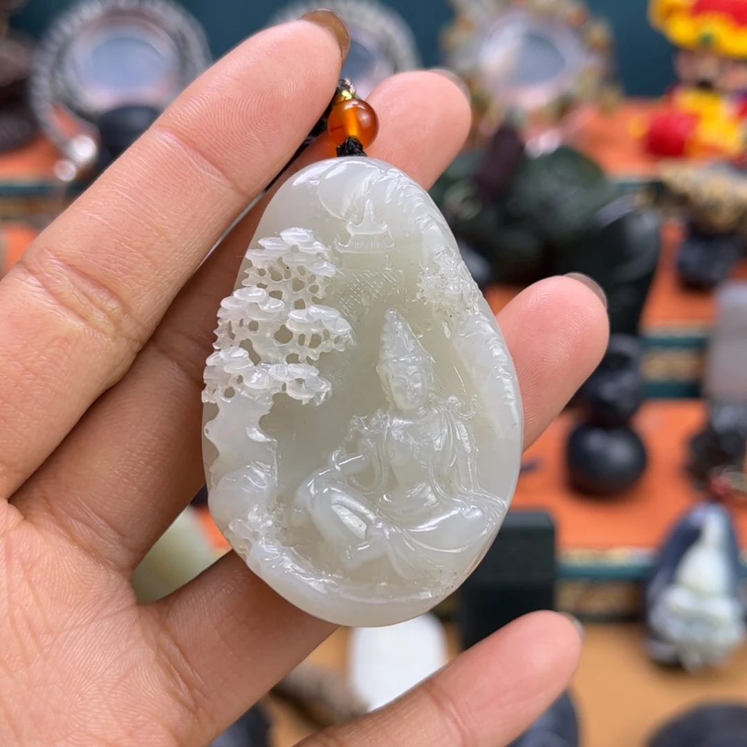 未镶嵌和田玉挂件