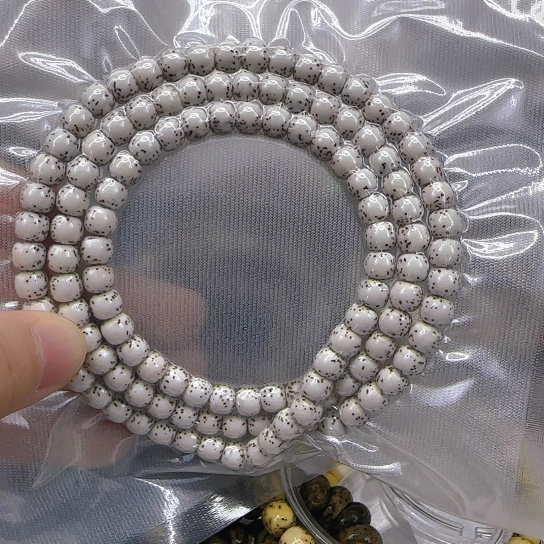星月菩提手串140傲世半壁留白星月76-108大河豚
