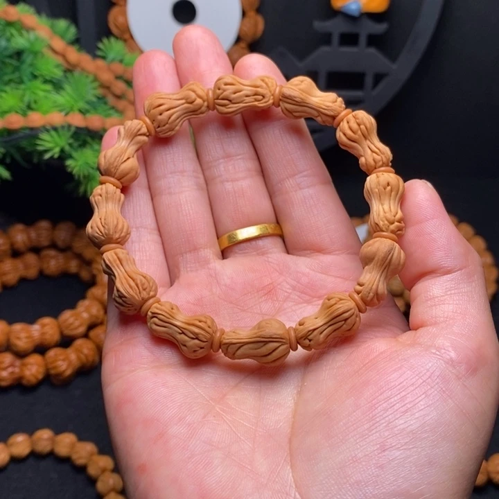 手串桃核异形小花生