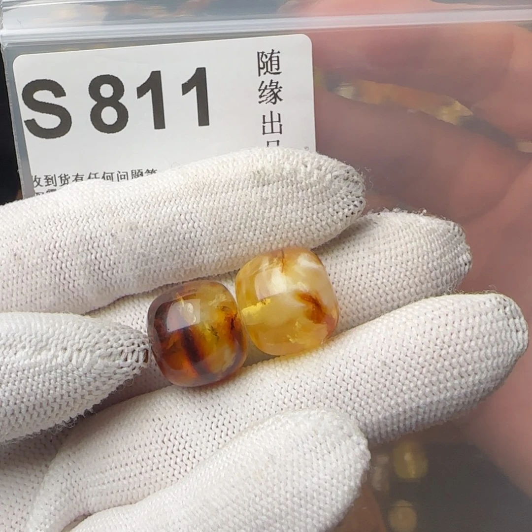 琥珀裸石未镶嵌用****5微