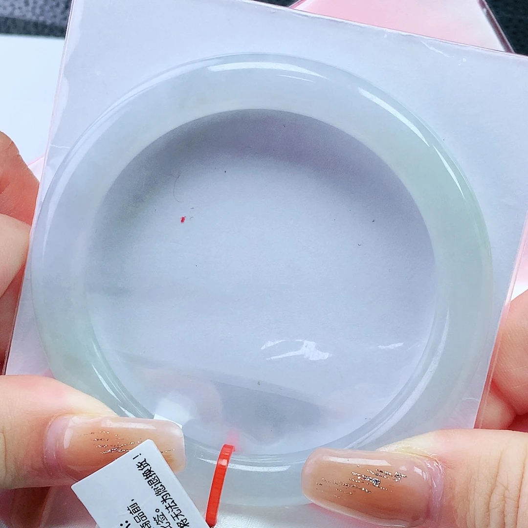 未镶嵌手镯翡翠58圈