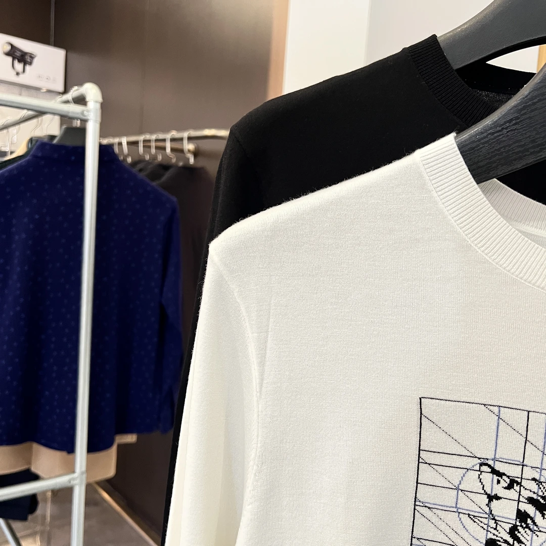 劲圆领针织衫（1305）