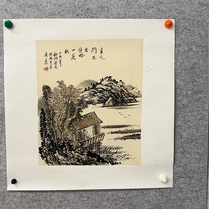 国画花鸟的翅膀和翅膀