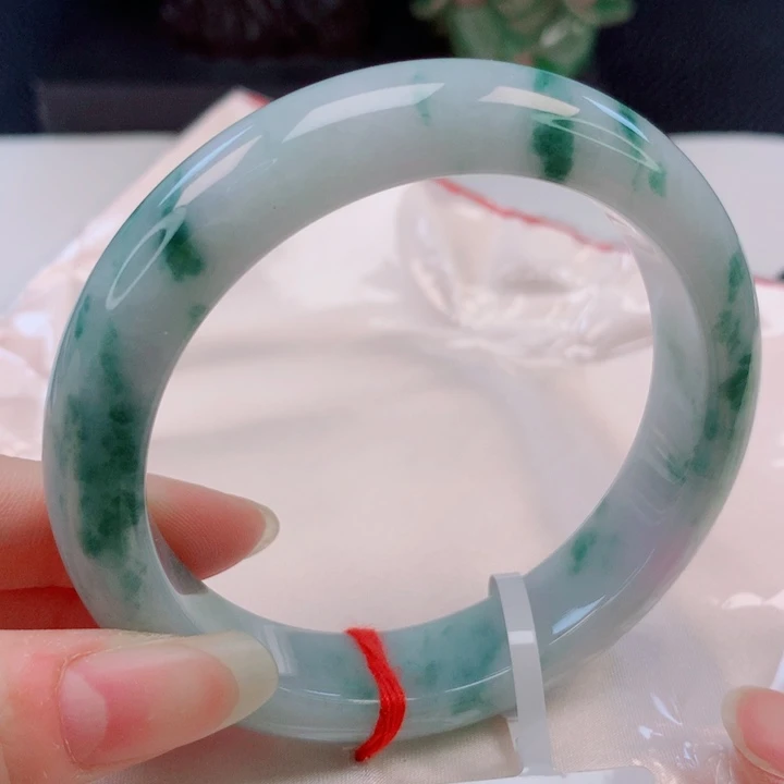 未镶嵌手镯翡翠59圈
