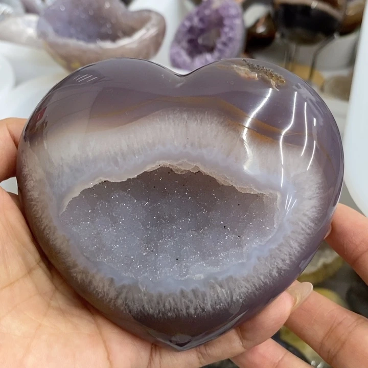 珠宝半成品紫晶未镶嵌