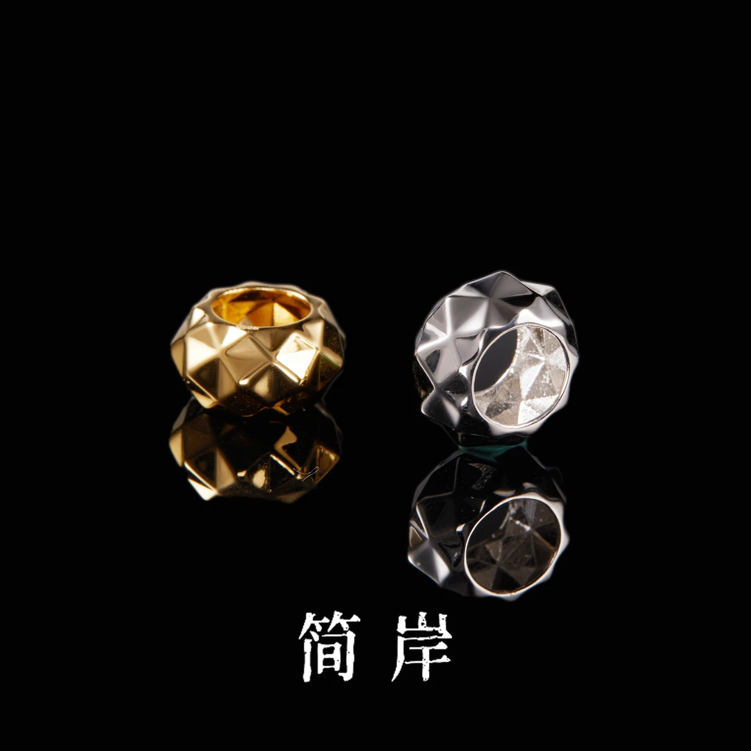 jeshore/简岸 吊坠925银 镜面切割路路通吊坠