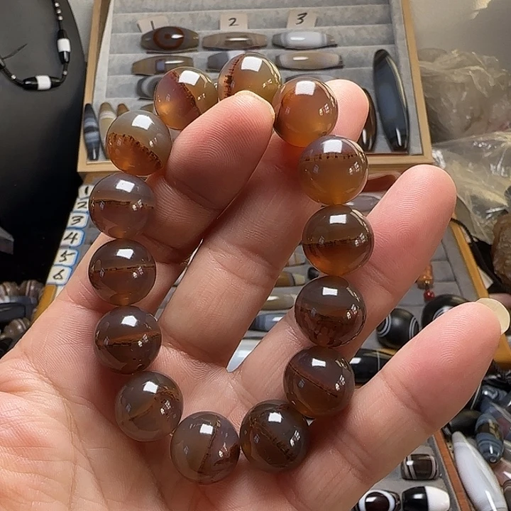 玛瑙/玉髓未镶嵌手串