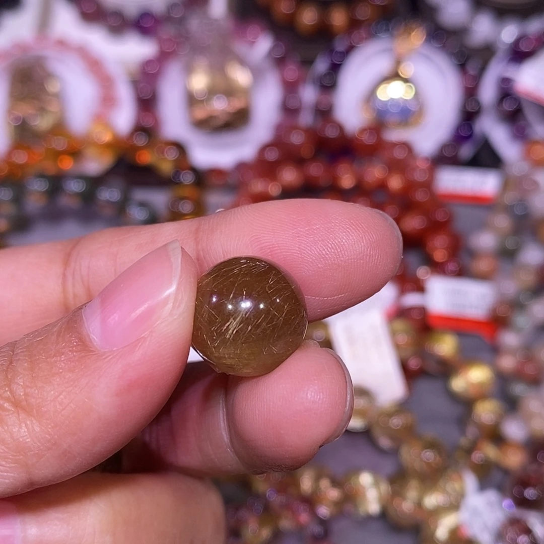 未镶嵌手链水晶追*风单珠15mm