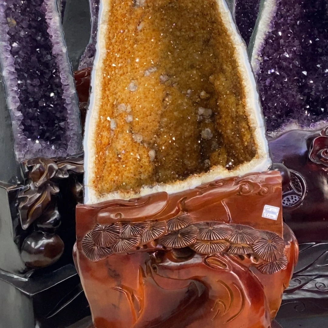 紫晶大型摆件（非配饰）未镶嵌