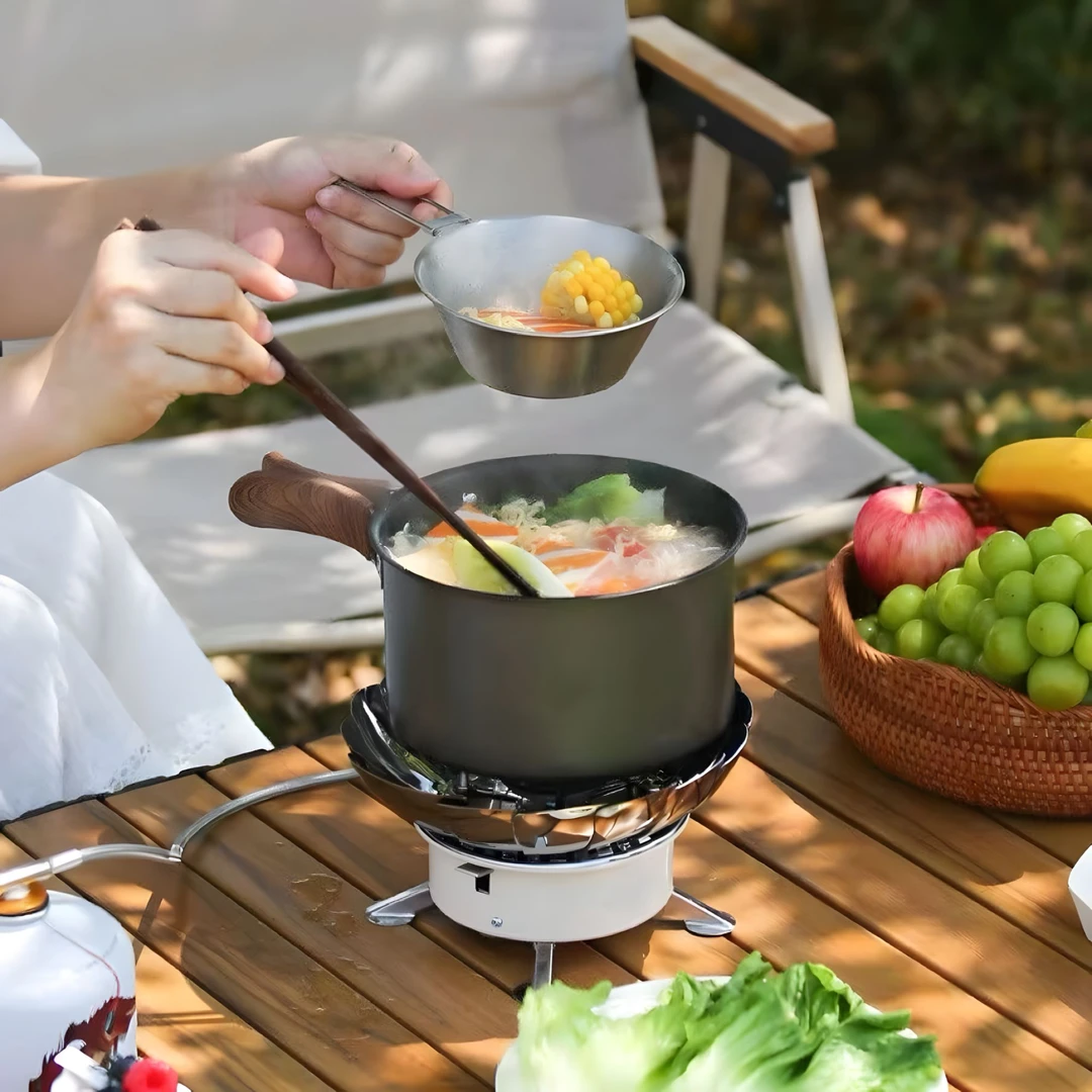 卡式炉便携瓦斯炉具防风猛火野炊炉头折叠露营分体式卡式炉户外