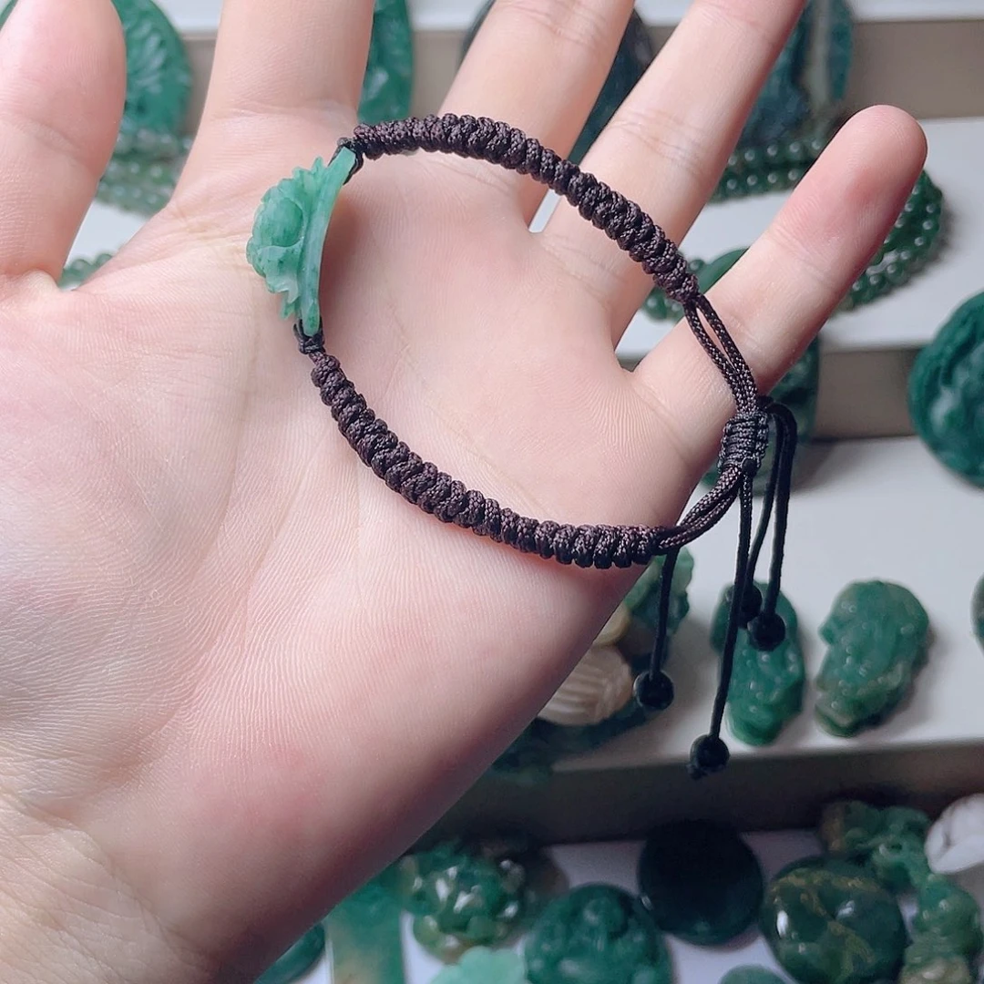 独山玉未镶嵌手串