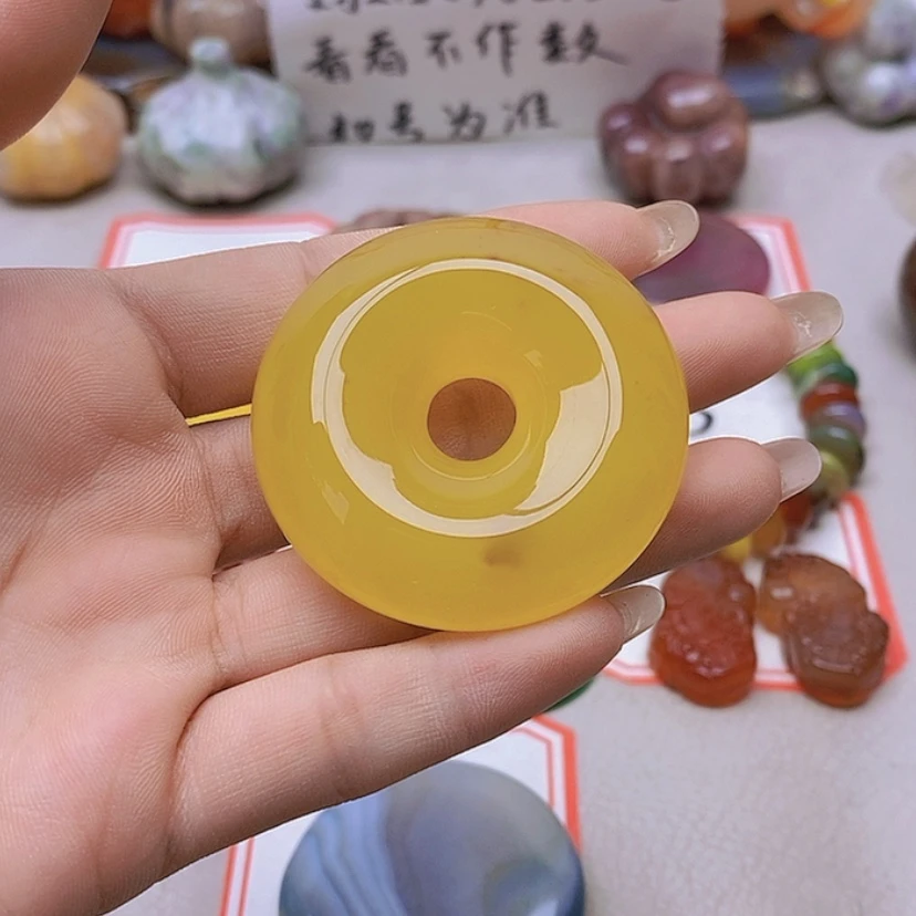 【闪购商品】未镶嵌玛瑙/玉髓珠宝半成品h****王