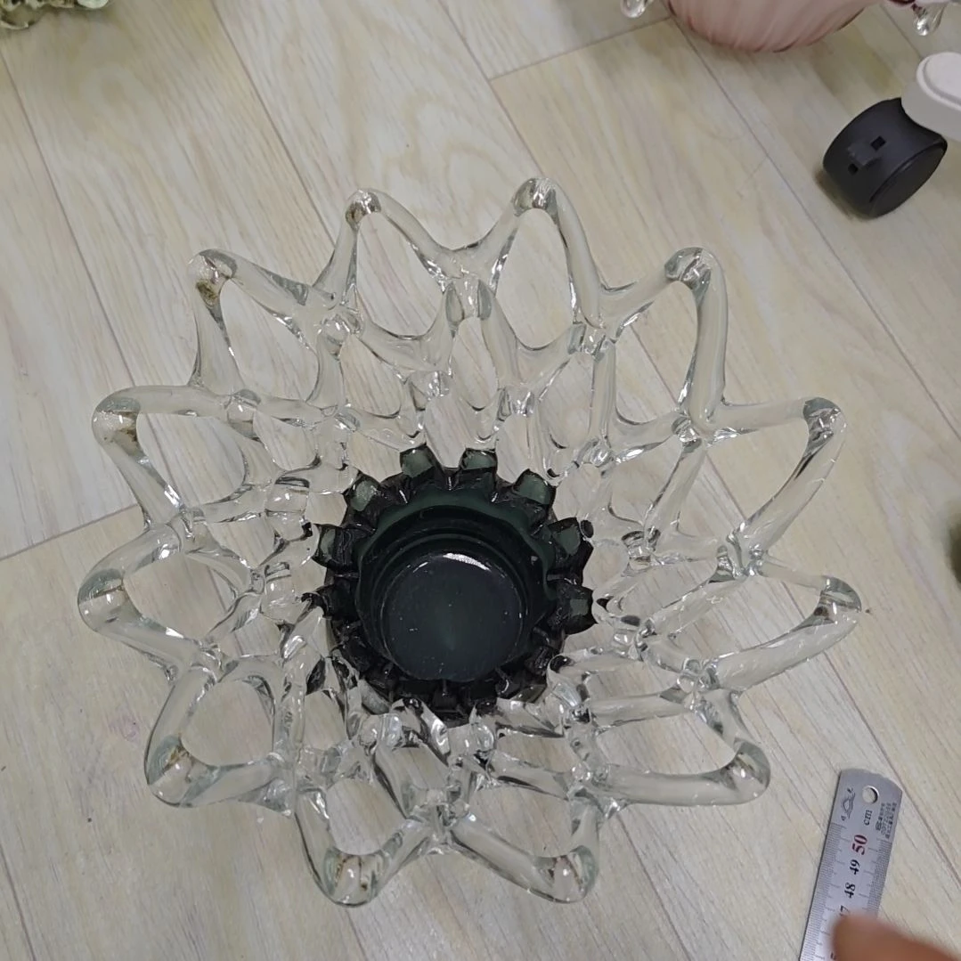 高17口28琉璃造型果盘