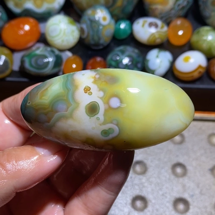未镶嵌玛瑙/玉髓珠宝半成品
