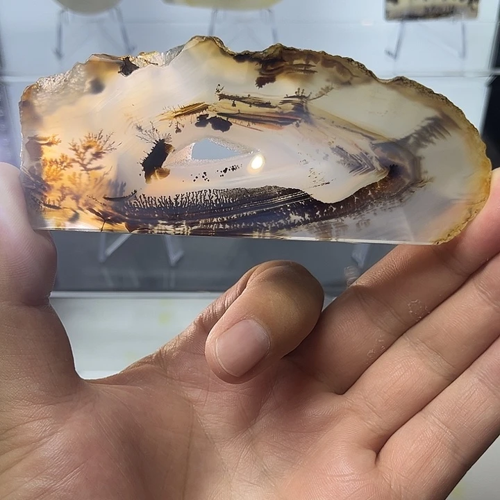 玛瑙/玉髓未镶嵌吊坠(不含链)