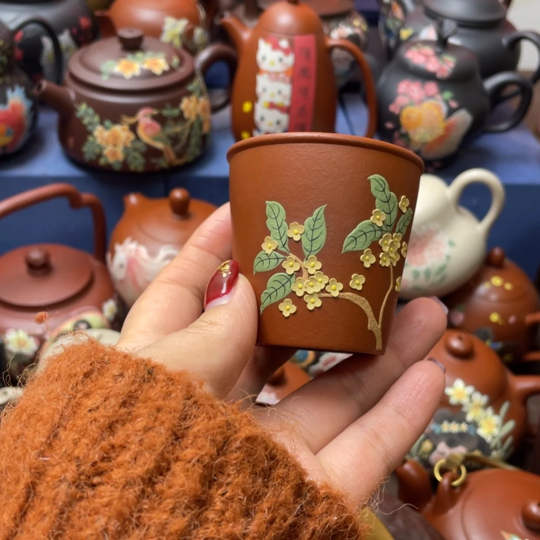 茶杯紫砂紫砂主人杯80cc