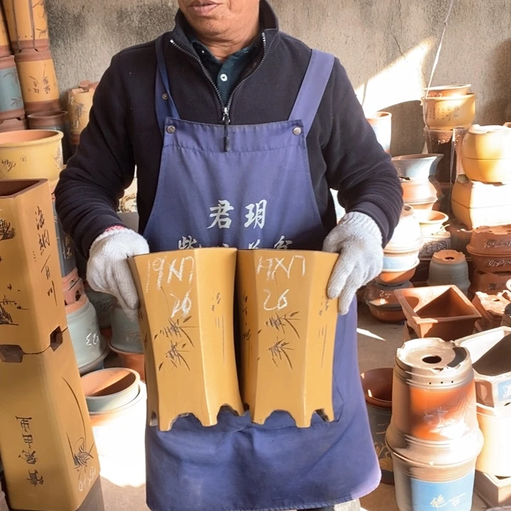 紫砂花盆花盆花盆