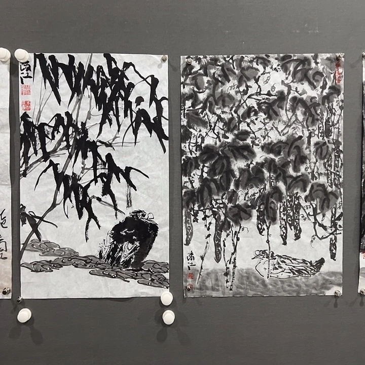 国画用****2老师作品国画的