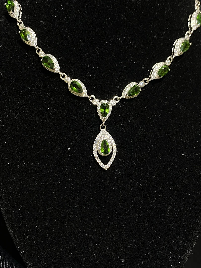 ZAYNE SAMELE·堕天使珠宝 S925通体银镶天然透辉石 奢华高级珠宝