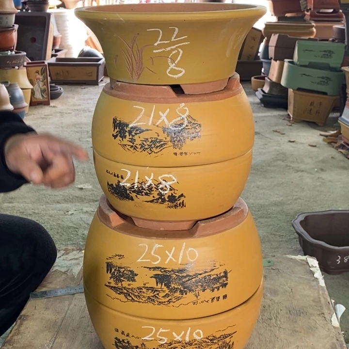 紫砂花盆紫砂紫砂