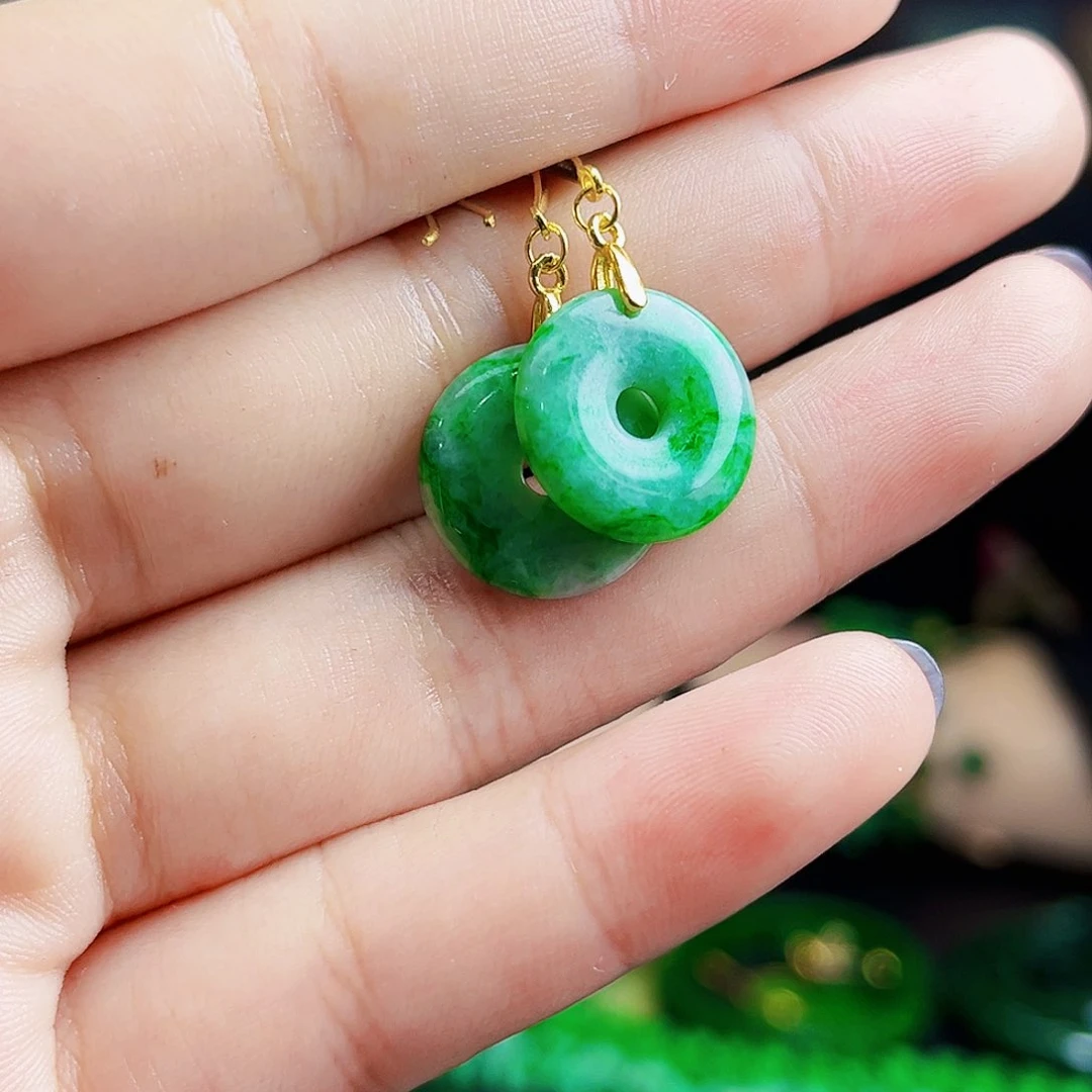 颈饰银S925镶嵌翡翠多样性