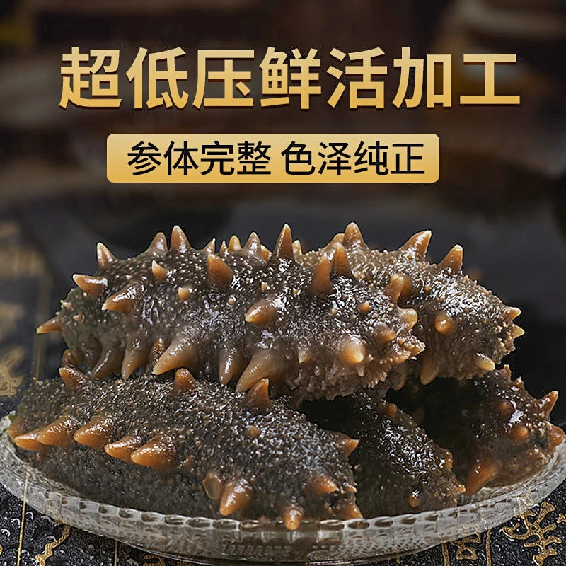 正宗即食海参肉质Q弹超低温鲜活加工