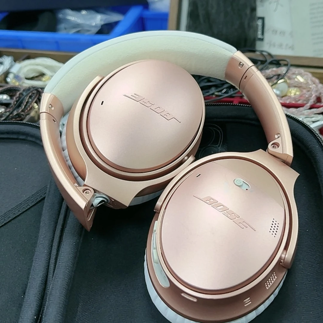 【闪购商品】95新玫瑰金qc35