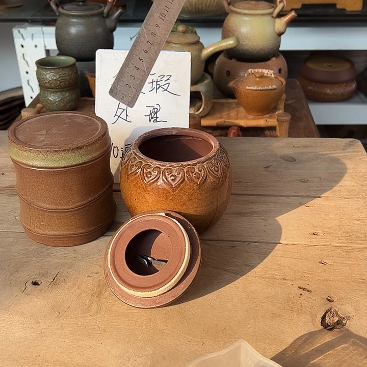 紫砂宜兴紫砂粗陶茶具30