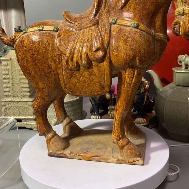 软陶胶胎交釉马皮