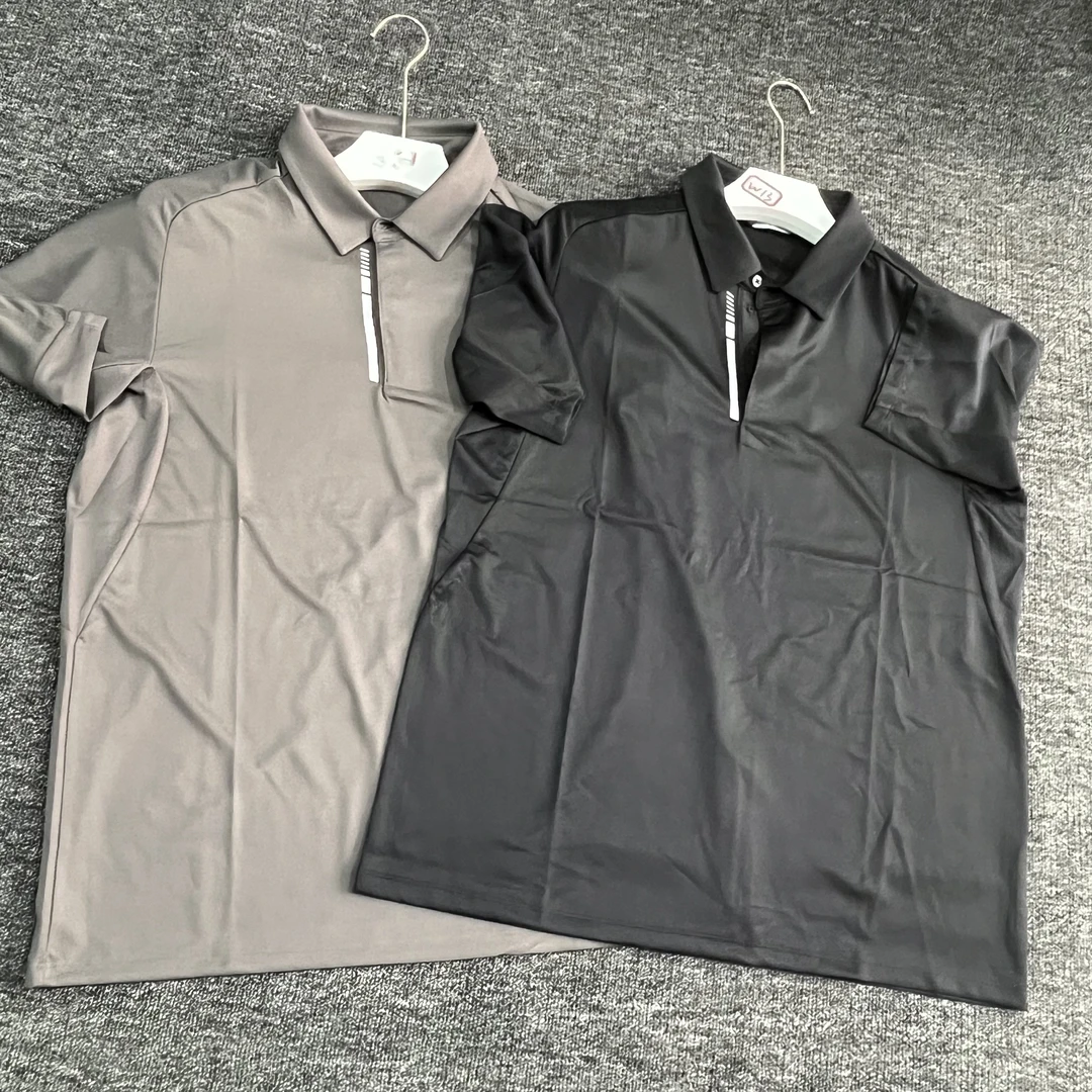 d013男士速干翻领短袖