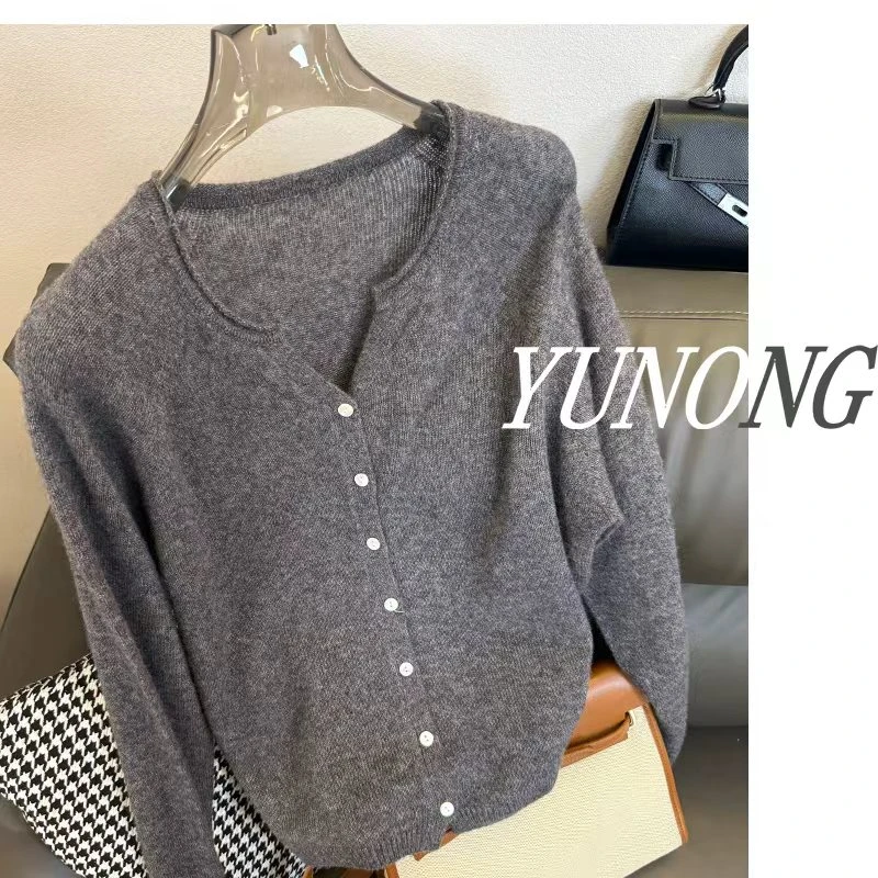 【YUNONG】羊绒/高货秋冬毛衣显瘦百搭宽松