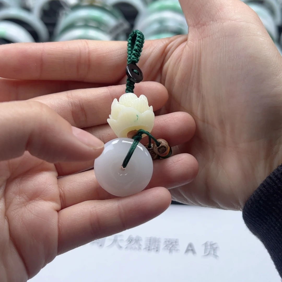 罡***韦玛瑙/玉髓合金颈饰挂件