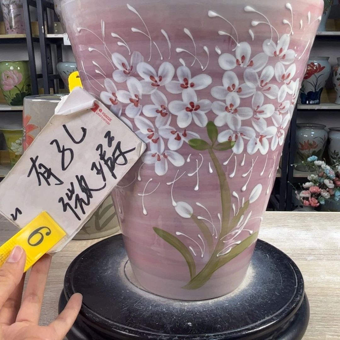 罐1tc景德镇陶瓷花盆