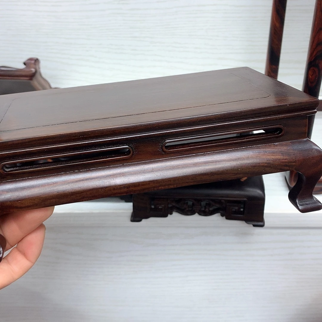 藤类大红酸枝长21开窗款