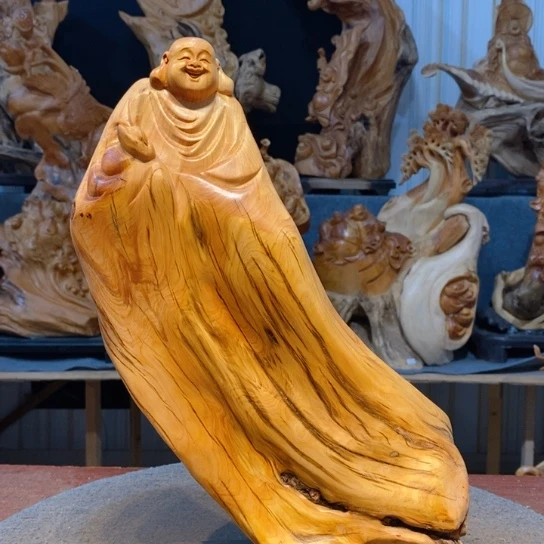 柏木（崖柏）根雕摆件