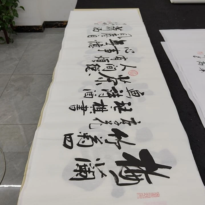 白武坤老师作品一副