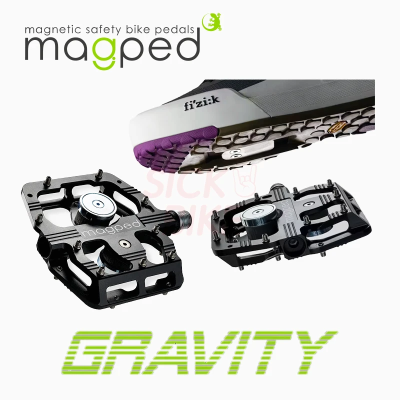 【官方代理】Magped Gravity 双面磁吸锁踏山地车速降锁踏/平踏DH