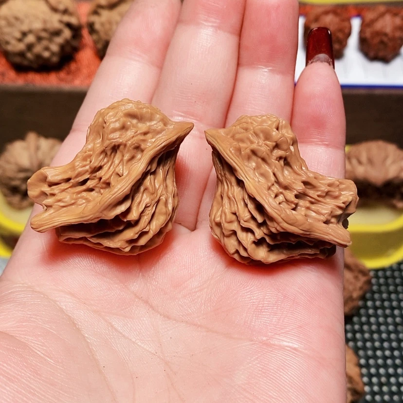【闪购商品】文玩核桃吊坠军**5小鸟