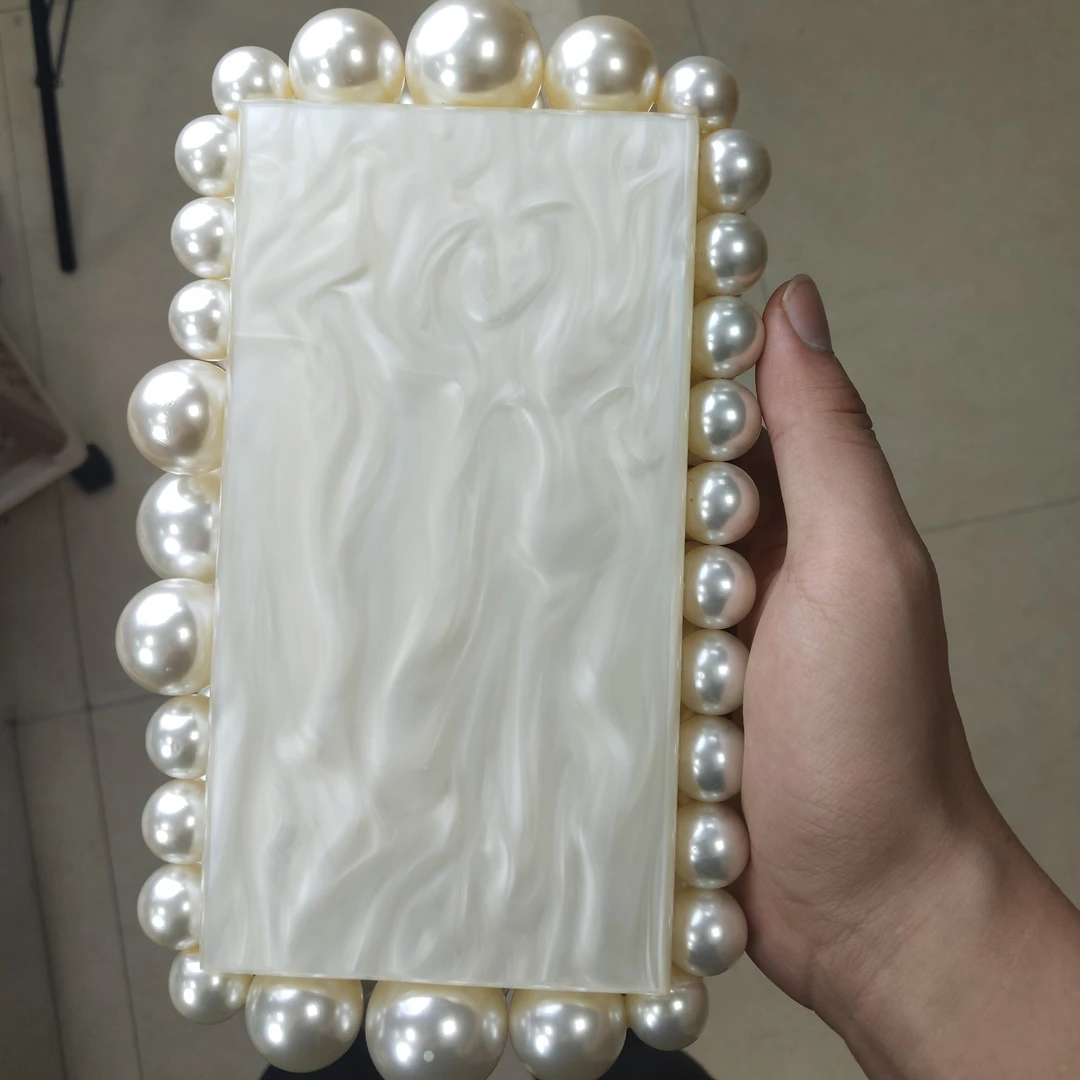 亚克力珍珠女包晚礼包