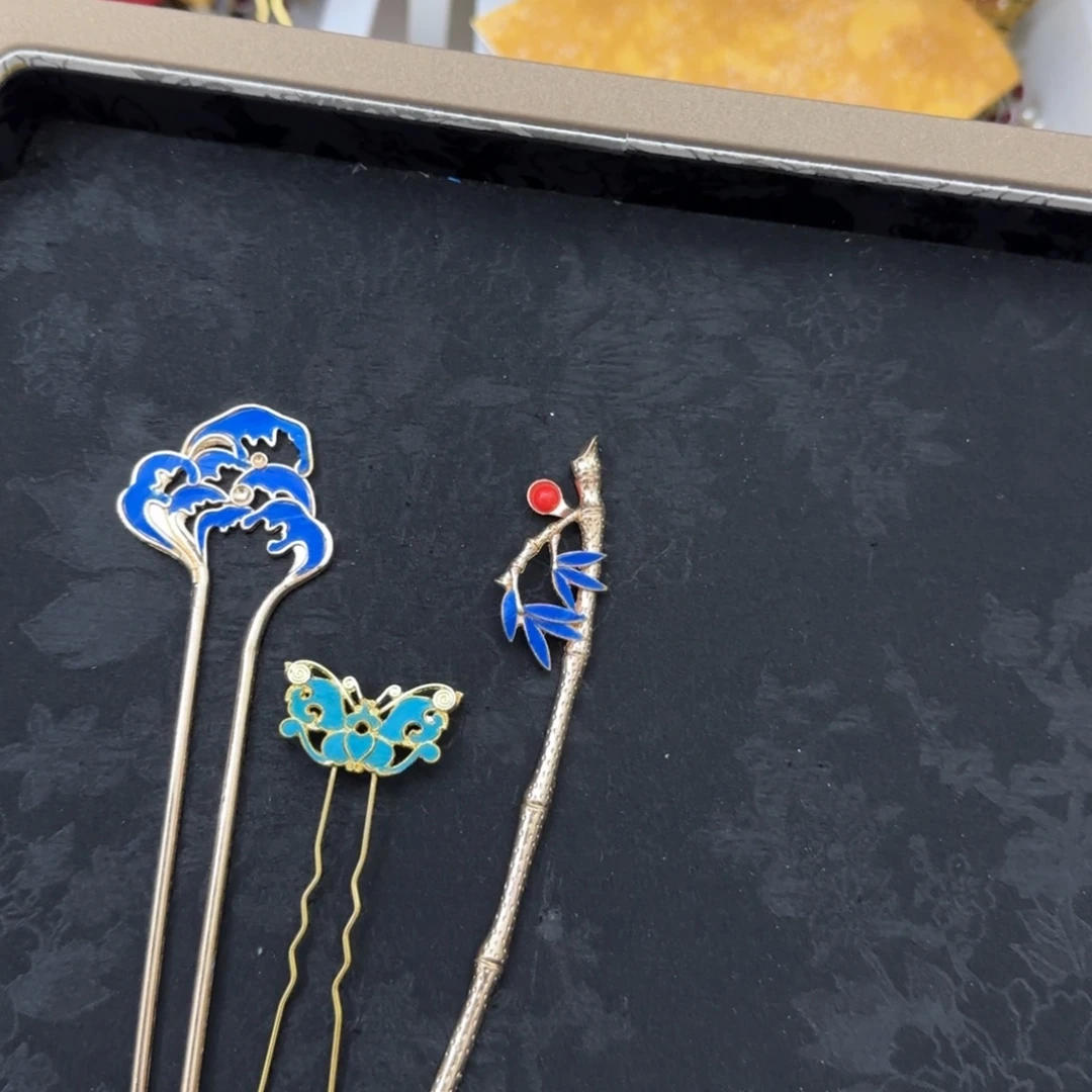 醋酸铁合金鹅毛仿点翠