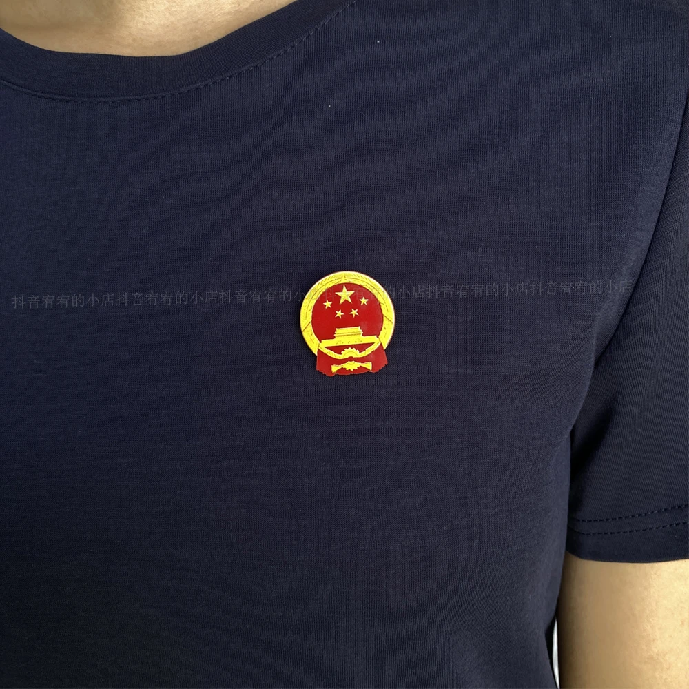 铁树脂胸针 国庆国徽胸针五星红旗帽徽党员别针国庆节十一小礼物