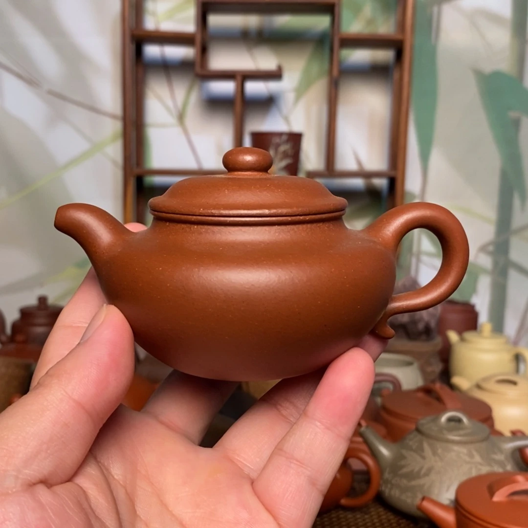 茶壶紫砂点搪清水紫泥仿古