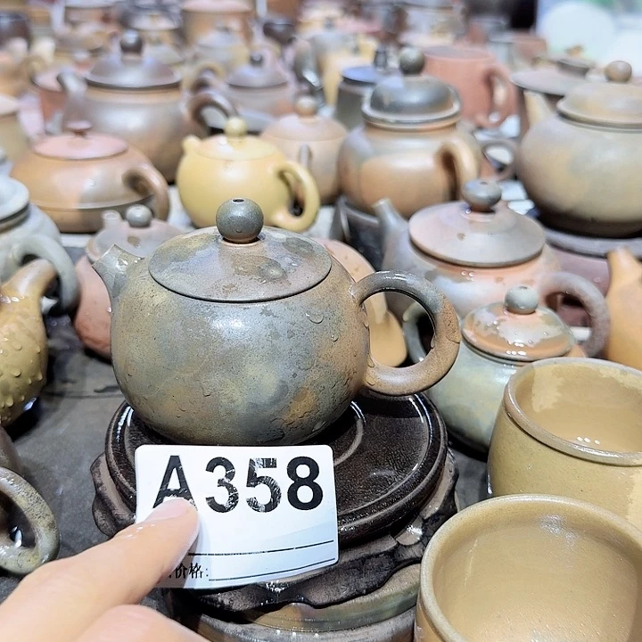 茶壶紫砂东**来坭兴陶柴烧