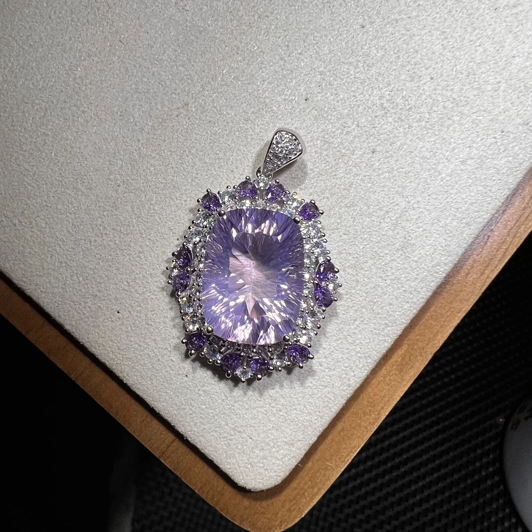 紫水晶薰衣草吊坠20ctKT24032857